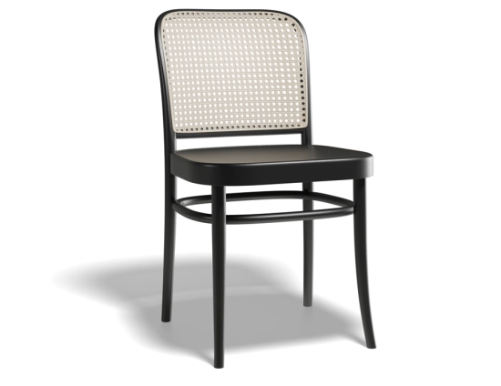 811 Wooden Seat Black