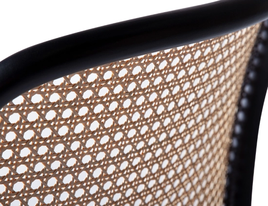 811 Hoffmann Stool In Black 0008 Black811Stool