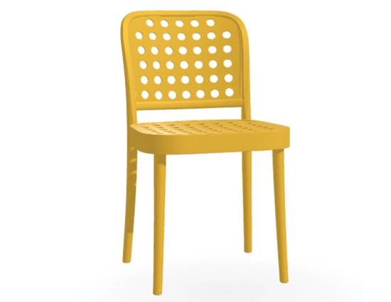 822 Diningchair Ginger Yellow