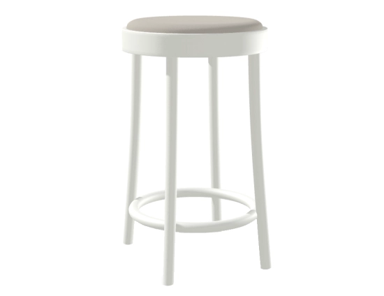 822 822 Stool Pigment Padded Leather