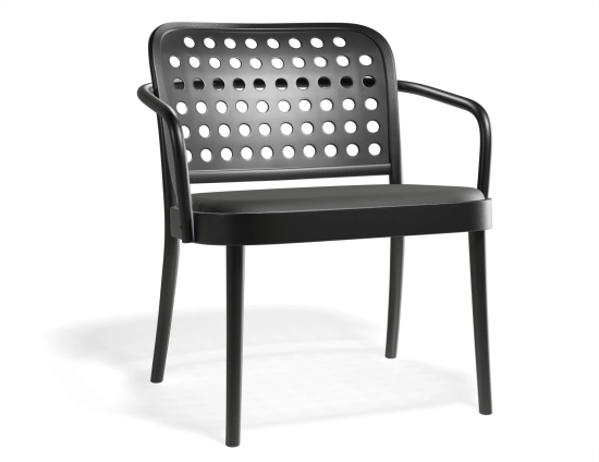 822 Lounge Armchair Blackgrain Mdr