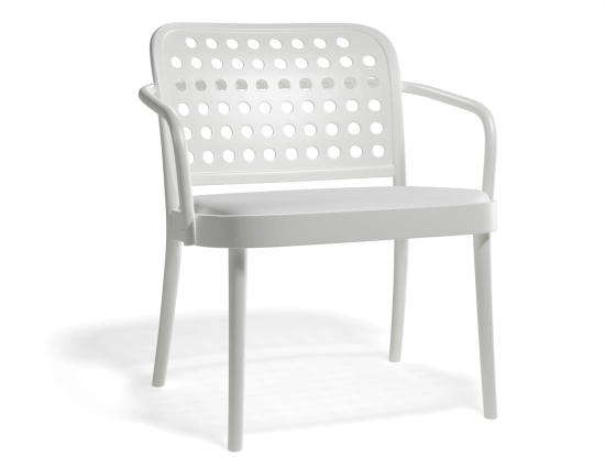 822 Lounge Armchair Whitepigment Prince