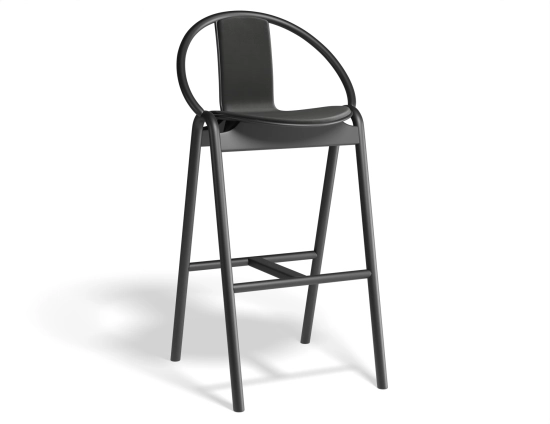 Again Barstool 75cm Fullpad Blackgrain Mdr