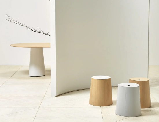 POV Upholstered Stool