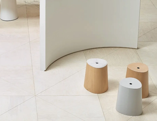 POV Upholstered Stool