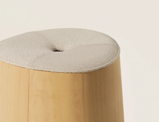 POV Upholstered Stool
