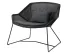 Breeze Outdoor 0053 Breeze Lounge Chair Black Black YSN