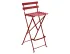 Bistro Foldablebarchair OCRE ROUGE