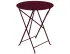 Bistro Table Round 60 Black Cherry