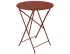 Bistro Table Round 60 Red Ochre