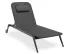 Amalfi Sunlounge Slingcushion Charcoal