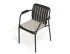 Roku Armchair Charcoal Huskpad