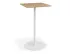 Roku Teakbartable 65x65 White