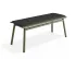 Roku Bench120 Charcoal Green