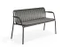 Roku Gardenbench Lightgrey Charcoal