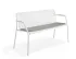 Roku Gardenbench Lightgrey White