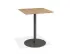 Roku Teakcafetable 65x65 Charcoa