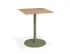 Roku Teakcafetable 65x65 Green