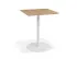 Roku Teakcafetable 65x65 White