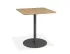 Roku Teakcafetable 75x75 Charcoal