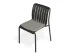 Roku Diningchair Charcoal Lightgreypad