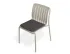 Roku Diningchair Latte Charcoalpad