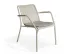 Roku Loungechair Lightgrey Latte