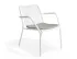 Roku Loungechair Lightgrey White
