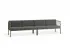 Sevillev2 4seater Greenframe Darkgreycushion