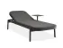 Verano Sunlounge Sidetable Charcoalframe Darkgreyfabric
