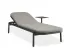 Verano Sunlounge Sidetable Charcoalframe Lightgreyfabric