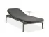 Verano Sunlounge Sidetable Greenframe Darkgreyfabric