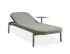 Verano Sunlounge Sidetable Greenframe Lightgreyfabric