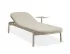 Verano Sunlounge Sidetable Latteframe Huskfabric