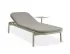 Verano Sunlounge Sidetable Latteframe Lightgreyfabric