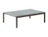 Couple Coffee Table 120 Blue Dk Oil