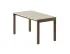 Couple Coffee Table 40 X 84 X 40 Dk Stain Sand Plain