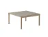 Couple Coffee Table Med Sand Oak