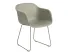 Fiber Armchair Sled Green