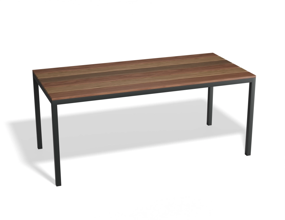 P 6 Cape Outdoordiningtable Charcoal