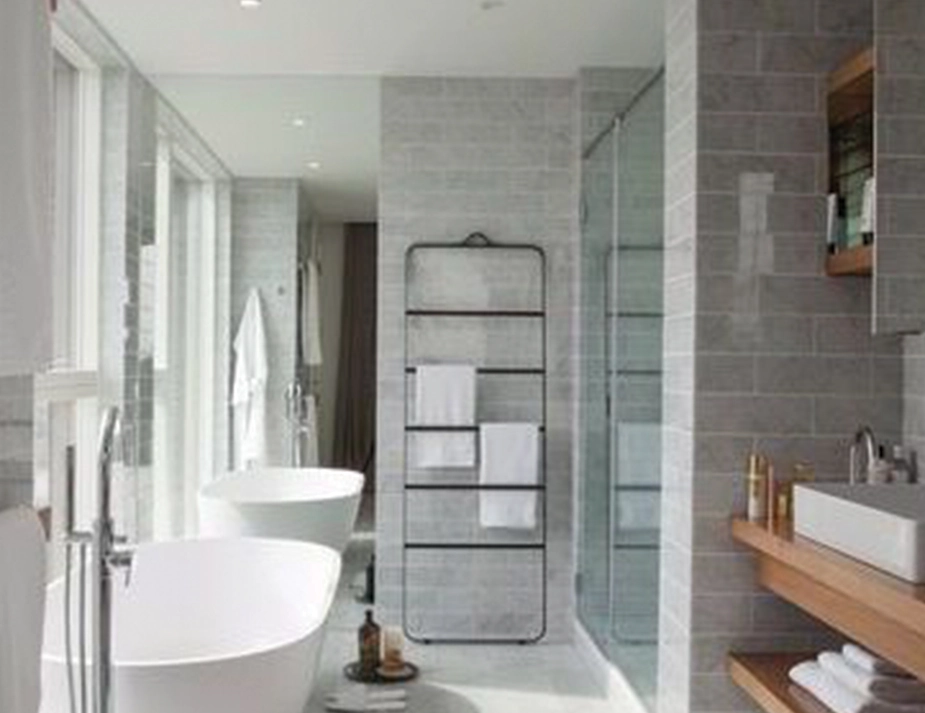 Norm Towel Ladder Black