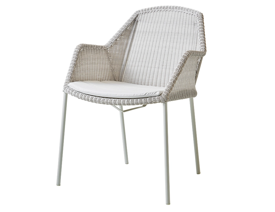 Breeze Outdoor 0014 Breeze Chair White Grey White YSN