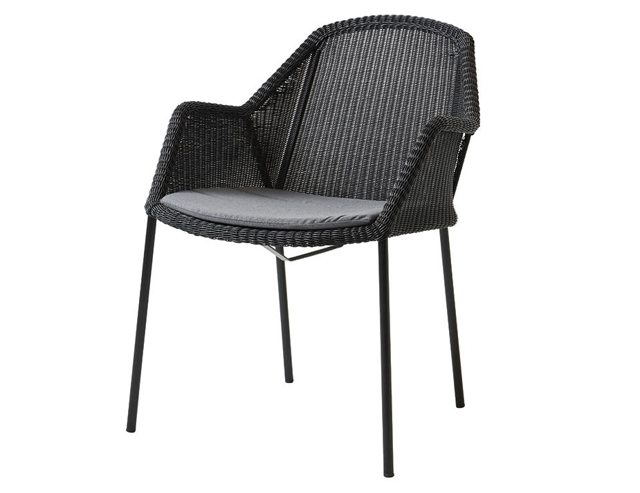 Breeze Outdoor 0027 Breeze Chair Black Grey YSN
