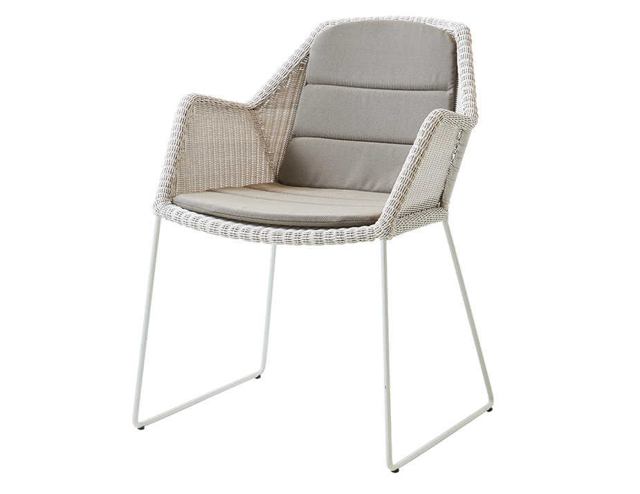 Breeze Outdoor 0017 Breeze Chair White Grey Taupe Y