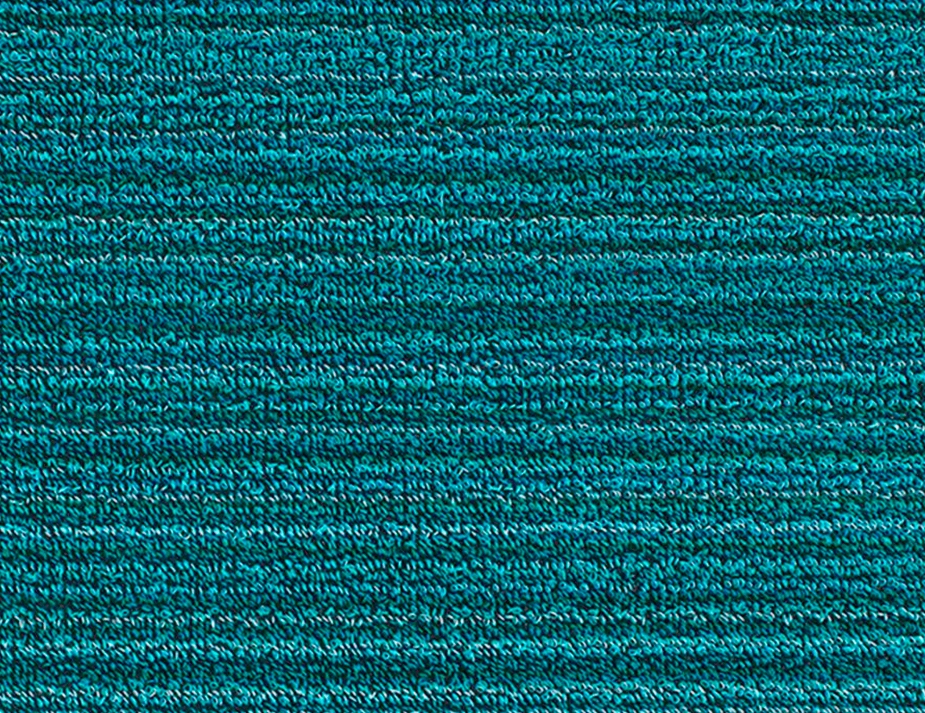 Shag Turquoise Stripe