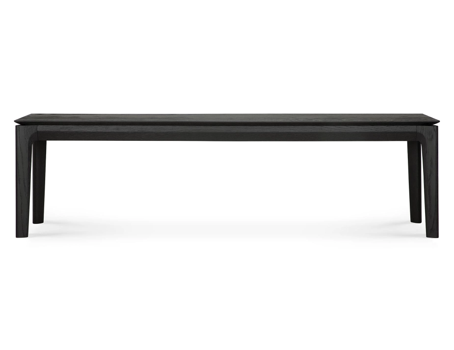 0 Bok Bench Oak Black 166cm