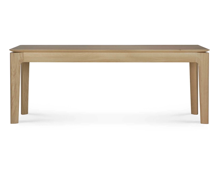 Bok Bench Oak Natural 126cm