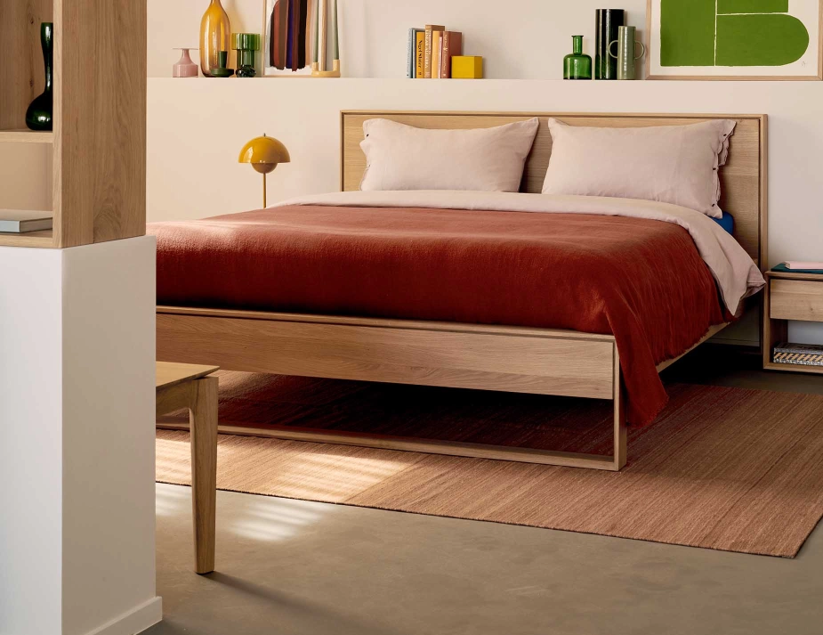 Bok Bench Oak Natural 126cm