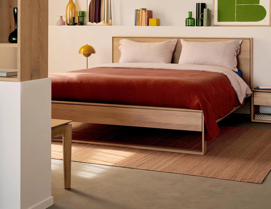 Bok Bench Oak Natural 166cm