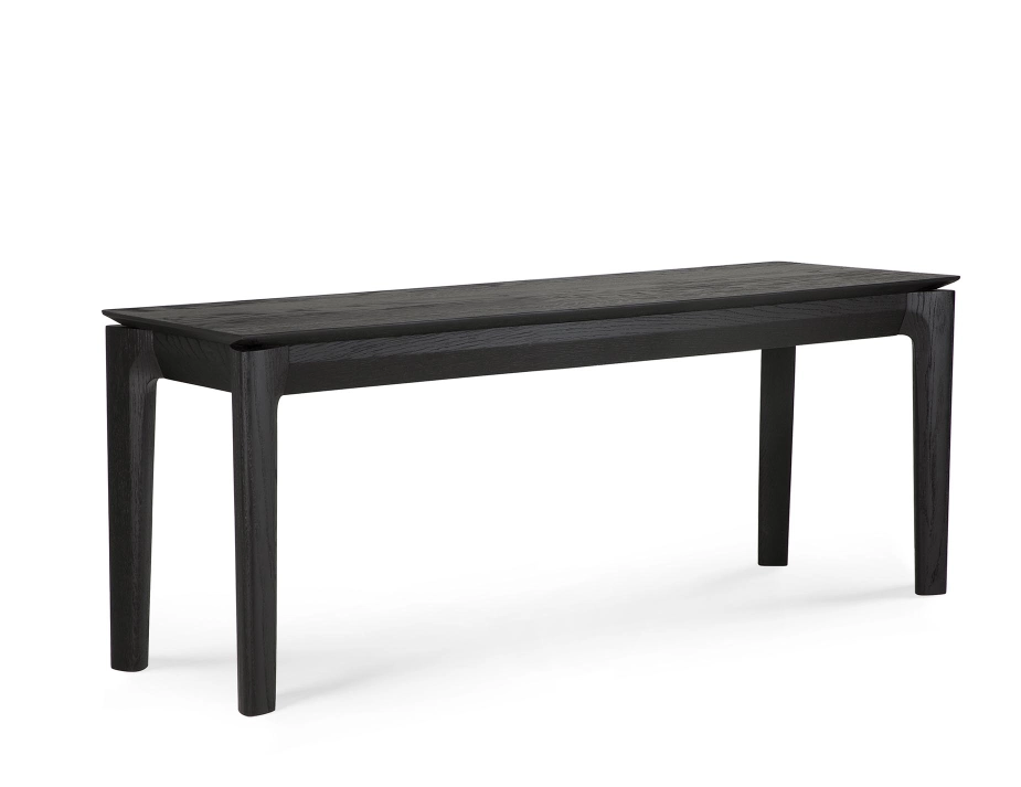 Bok Bench Oak Black 146cm